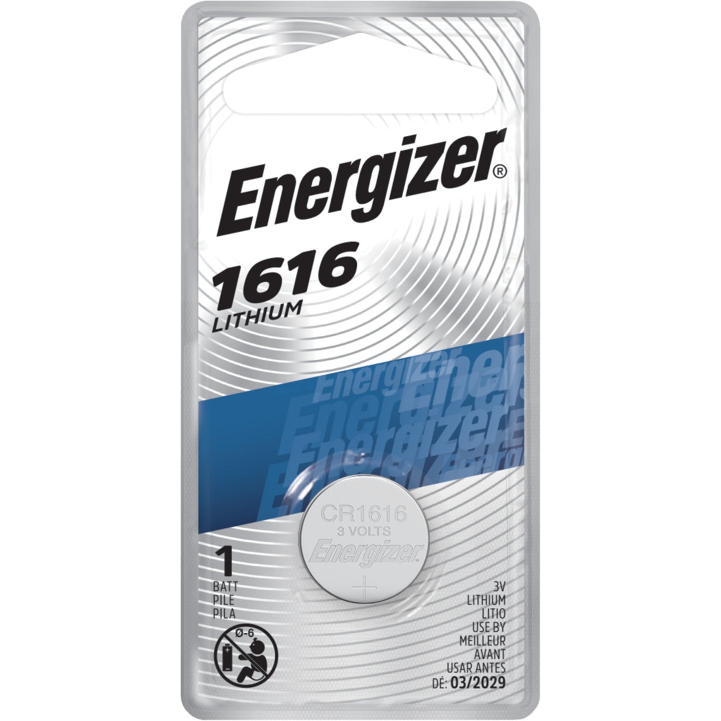 ENERGIZER BATTERY WATCH ECR1616BP