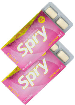 SPRY   SPRY CHEWING GUM, BUBBLEGUM, 20/CS
