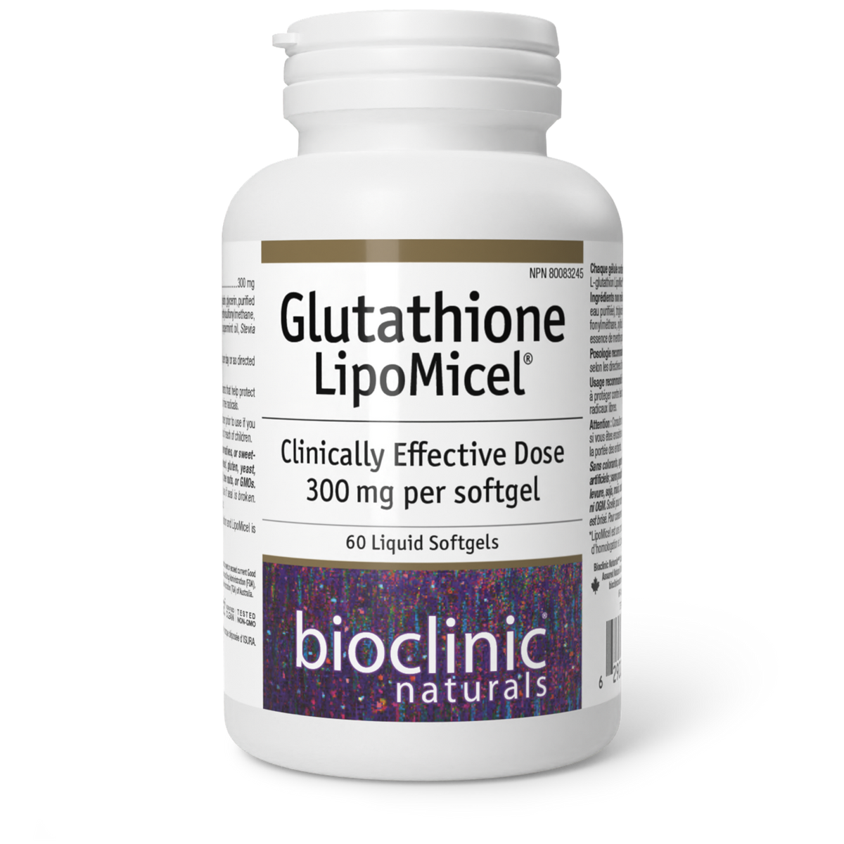 Bioclinic - Glutathione 300 mg - 60 Softgel
