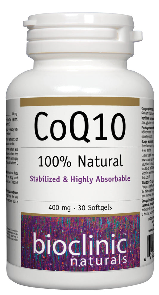 BioClinic   CoQ10 · 400 mg   30 Softgel
