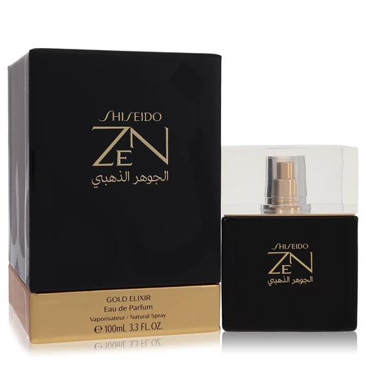 Zen Gold Elixir Eau De Parfum Spray By Shiseido3.4 oz Eau De Parfum Spray