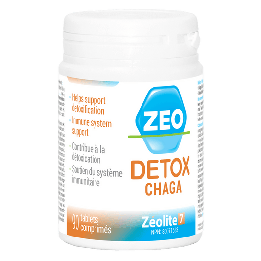 MINERAL MEDIX   ZeoDetox, Chaga, 90tabs