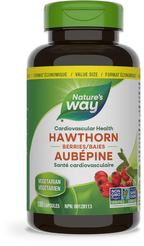 Nature's Way - Hawthorn Berries - 180 Veg Caps