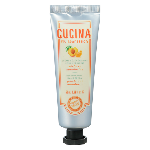 FRUITS & PASSION CUCINA HAND CR PEACH & MANDARIN 50ML pack of 10