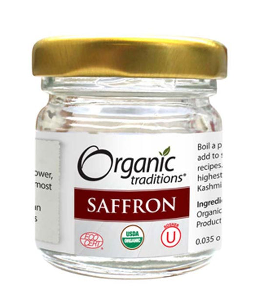 Organic Traditions - Saffron, Threads - 1 g