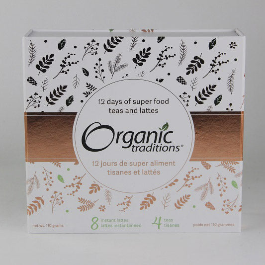 Organic Traditions - 12 Day Holiday Box - 110 g