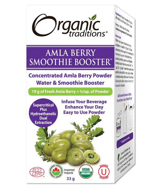 Organic Traditions - Smoothie Booster, Amla Berry - 33 g