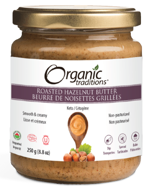 Organic Traditions - Roasted Hazelnut Butter - 250 g