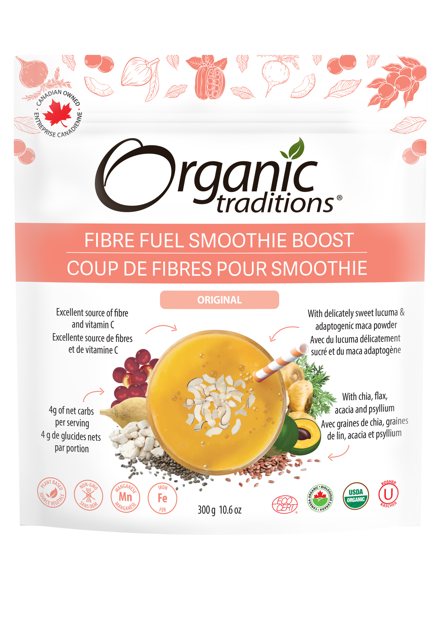 Organic Traditions - Fibre Fuel - Original - 300 g