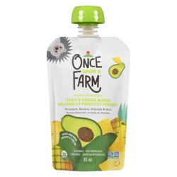 PINEAPPLE  BANANA  AVOCADO WITH MINT