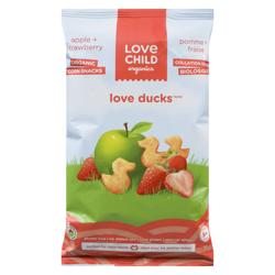 LOVE DUCKS  APPLE   STRAWBERRY