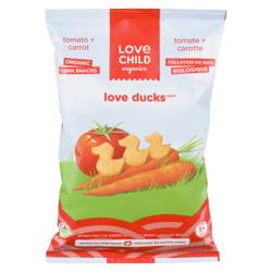 LOVE DUCKS  TOMATO   CARROT