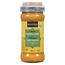 ORG MADRAS CURRY SIMMER SAUCE MEAL