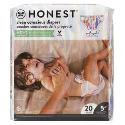 DIAPERS  SIZE 5  PAINTED FEATHERS