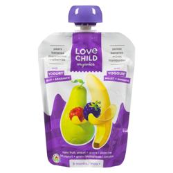 PEARS BANANS BLKBRY RASP YOG&GRN OR