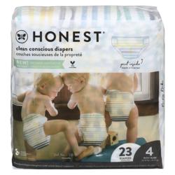DIAPERS  SIZE 4  CLASSIC STRIPES