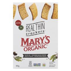 REAL THIN OLIVE OIL & BLACK PEPPER